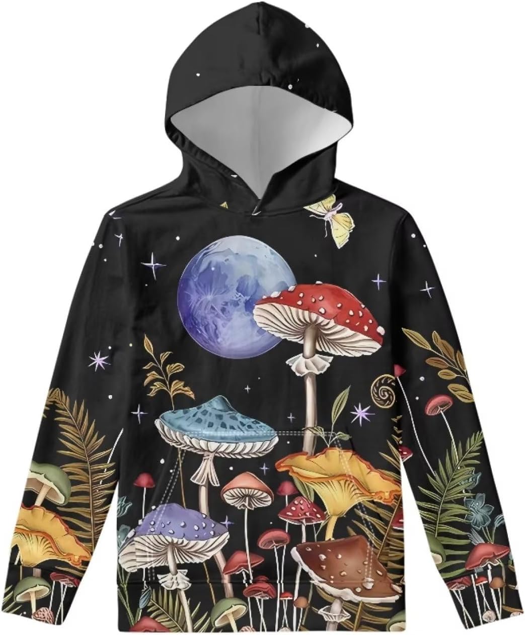 WELLFLYHOMHoodies for Boys Girls Youth Kids Hooded Pullover Long Sleeve Sweatshirts