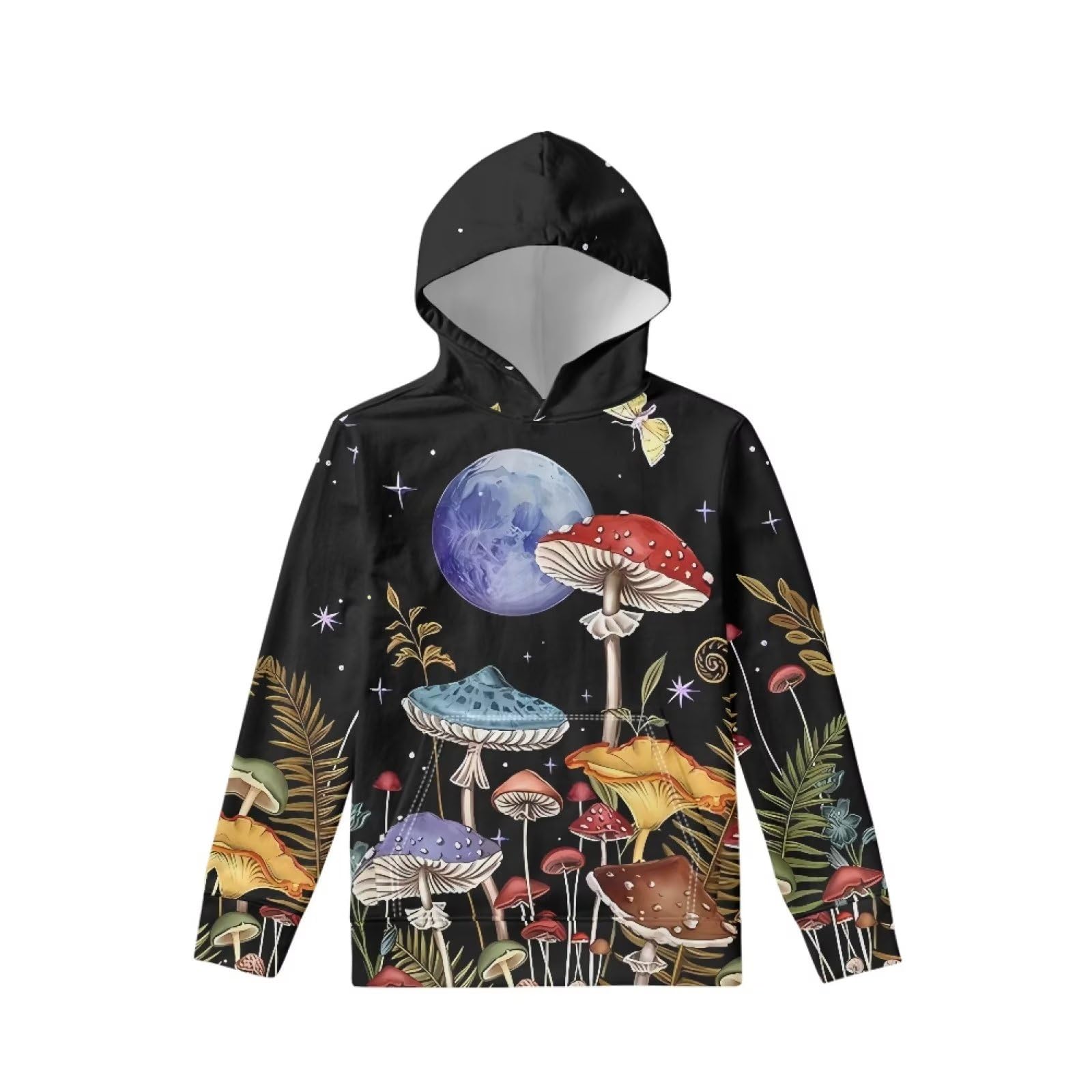 WELLFLYHOMHoodies for Boys Girls Youth Kids Hooded Pullover Long Sleeve Sweatshirts