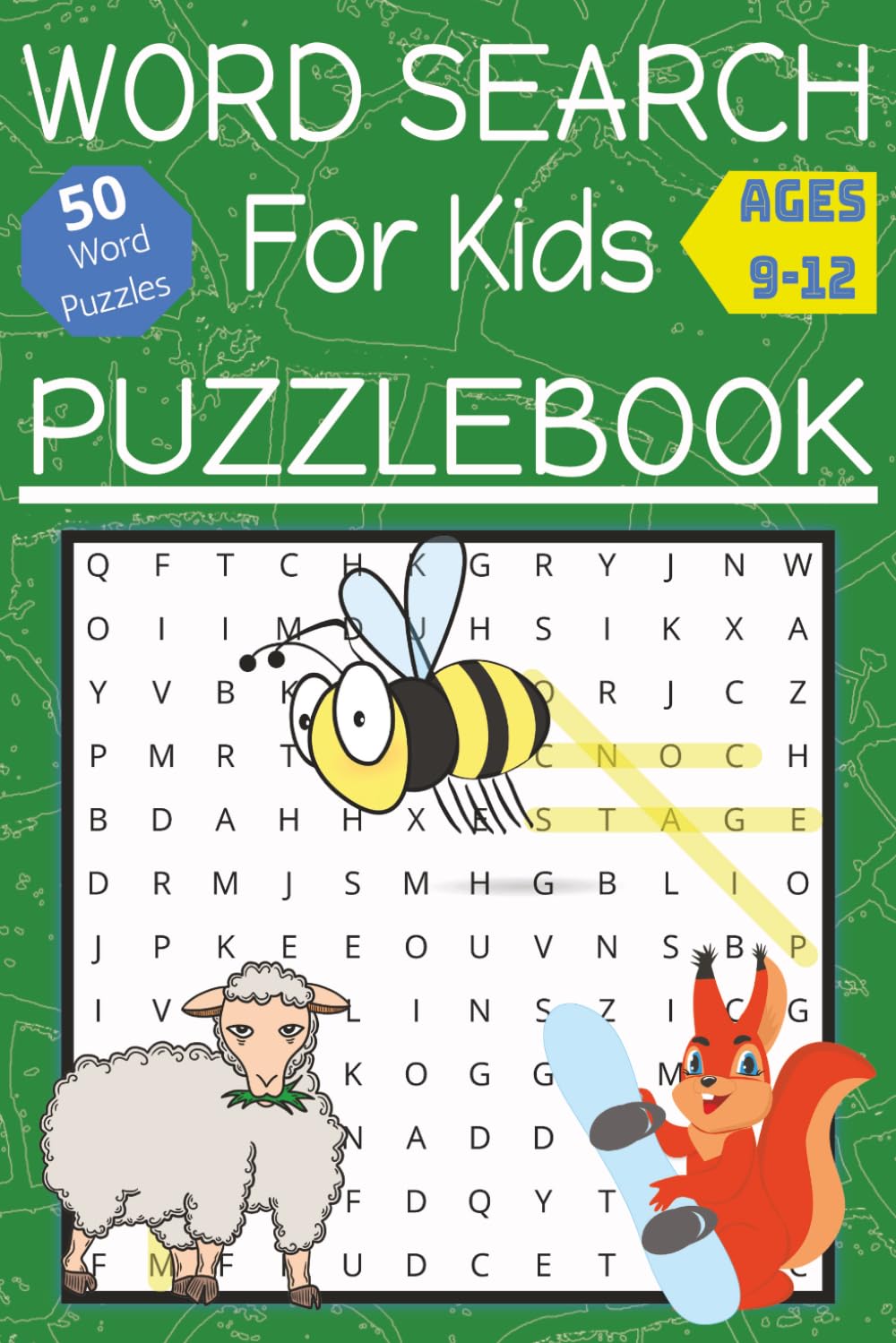 Word Search for Children Ages 9-12: Word Search for Children Ages 4-8: Word Searches with Easy to Read Print For Children aged 9-12 6x9 inches, 100 ... Children, Grandchildren or Friends Children