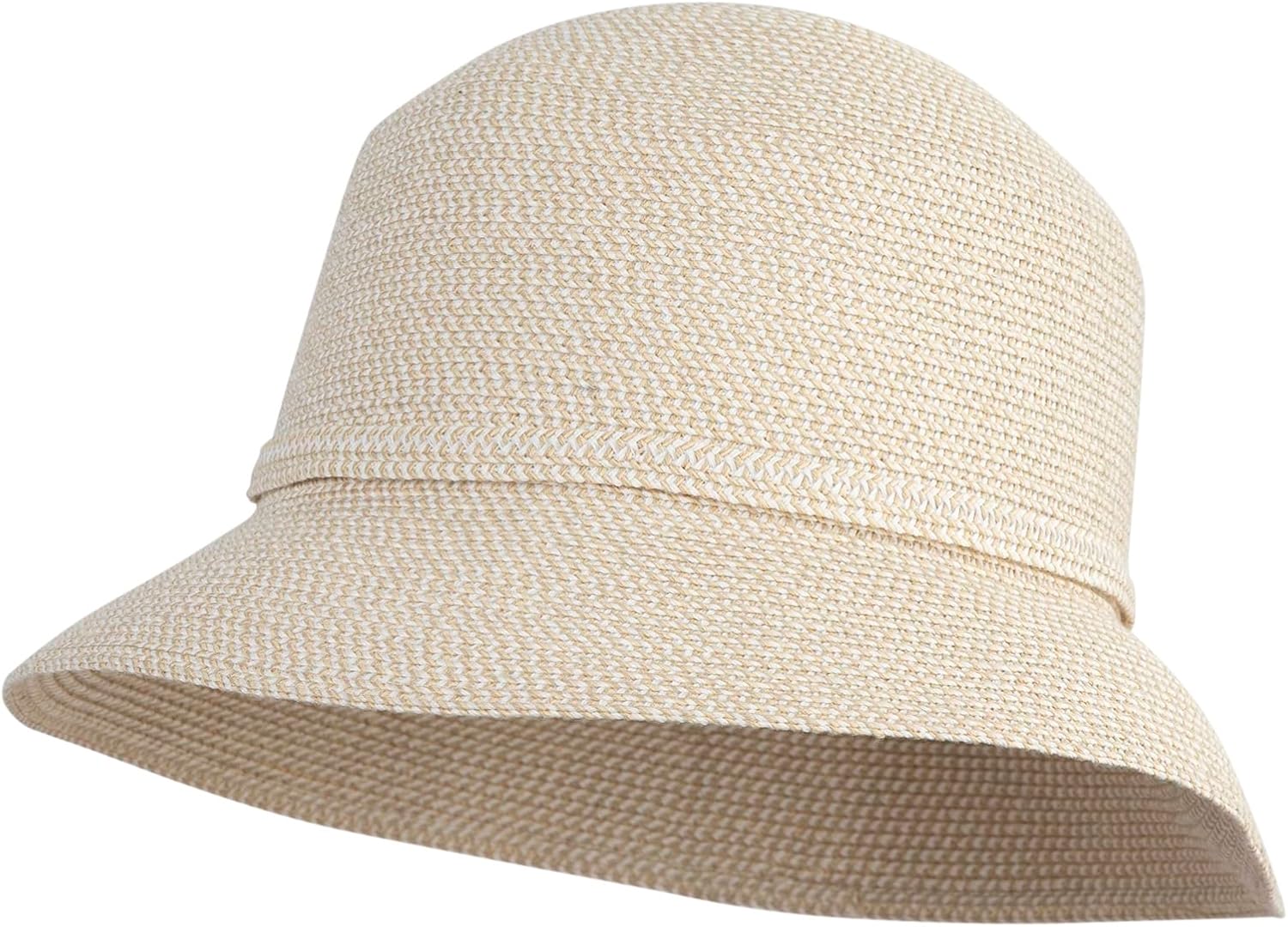 UPF 50+ Women's Straw Blend Braid Bucket Hat