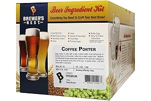 Brewer's Best Coffee Porter Ingredient Kit: Craft a Rich Porter with Notes of Roasted Coffee!