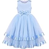 Flower Girl Dress Elegant Party Ball Gowns Vintage Pageant Princess Formal Dress