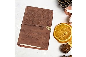 Personalized Leather Recipe Book Binder: The Recipes of Record