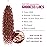 SamBraid Goddess Locs Crochet Hair 14 Inch, 8 Packs New Goddess Faux Locs Crochet Hair for Black Women, River Hair with Curly Ends (14Inch, 350, 8Packs)