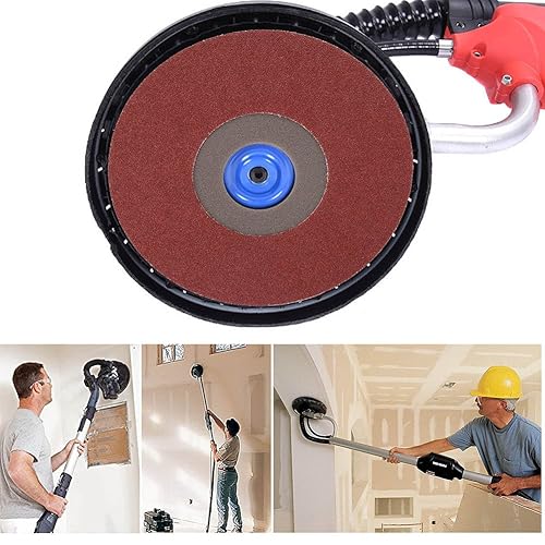 Miniatura 5 de LotFancy 10 discos de lijado para paneles de yeso, almohadillas abrasivas con respaldo de espuma de grano de 8-7/8 pulgadas, 60, 80, 120, 150, 220,