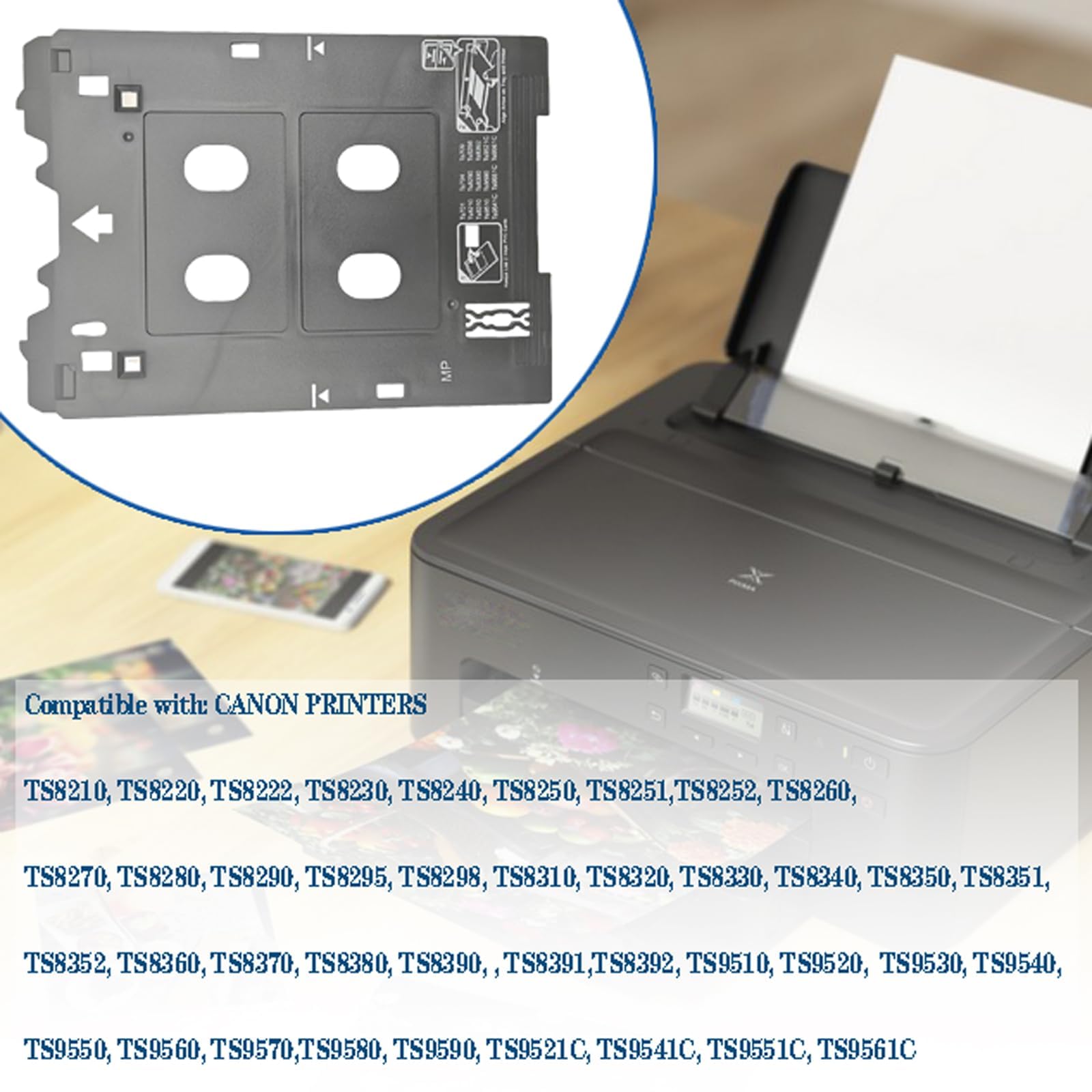 Amazon.co.jp: インクジェットPVC IDカードトレイ Canon プリンター