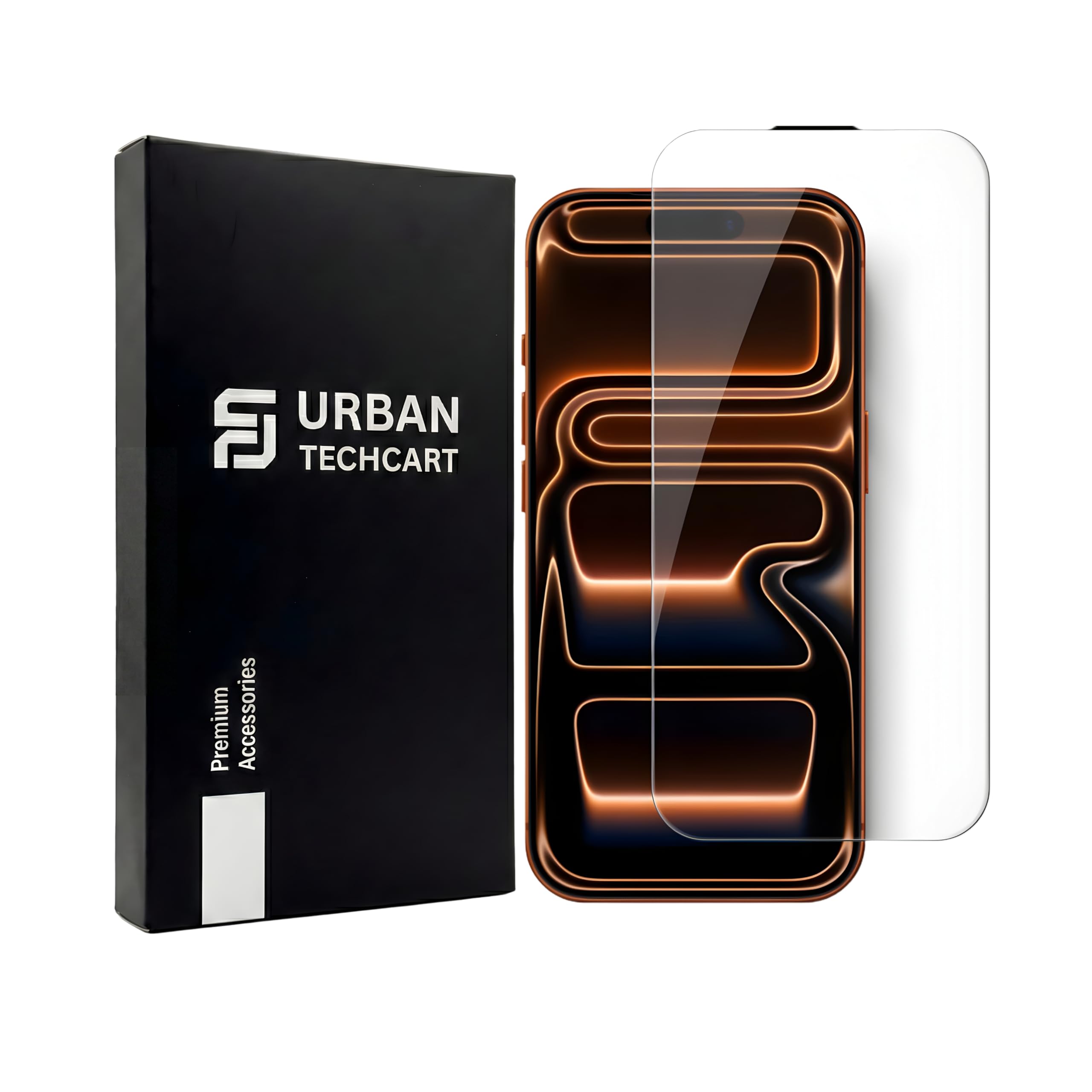 ArmorGlass Borderless Tempered Glass compatible with iPhone 15 Pro Screen Protector, 9H Hardness, 2.5D Curved Edge, Oleophobic Coating-picture-30