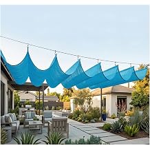 Dalga G ne  G lge, Geri  ekilebilir U-Shape Dalga G ne lik Tente, A k G lge Yelken, G verte, Teras, Veranda, UV Dayan kl  A r Hizmet Tipi HDPE Kuma  W1.8* L5m/W5.90* L16.12.5 m
