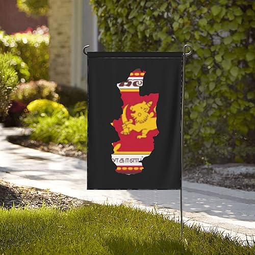 Miniatura 2 de Central Province Flag Map Garden Flag 12.5"x18" Inch Double Sided Garden Flags Home Lawn Outdoor Decor Flags Party Banner Welcome Flag