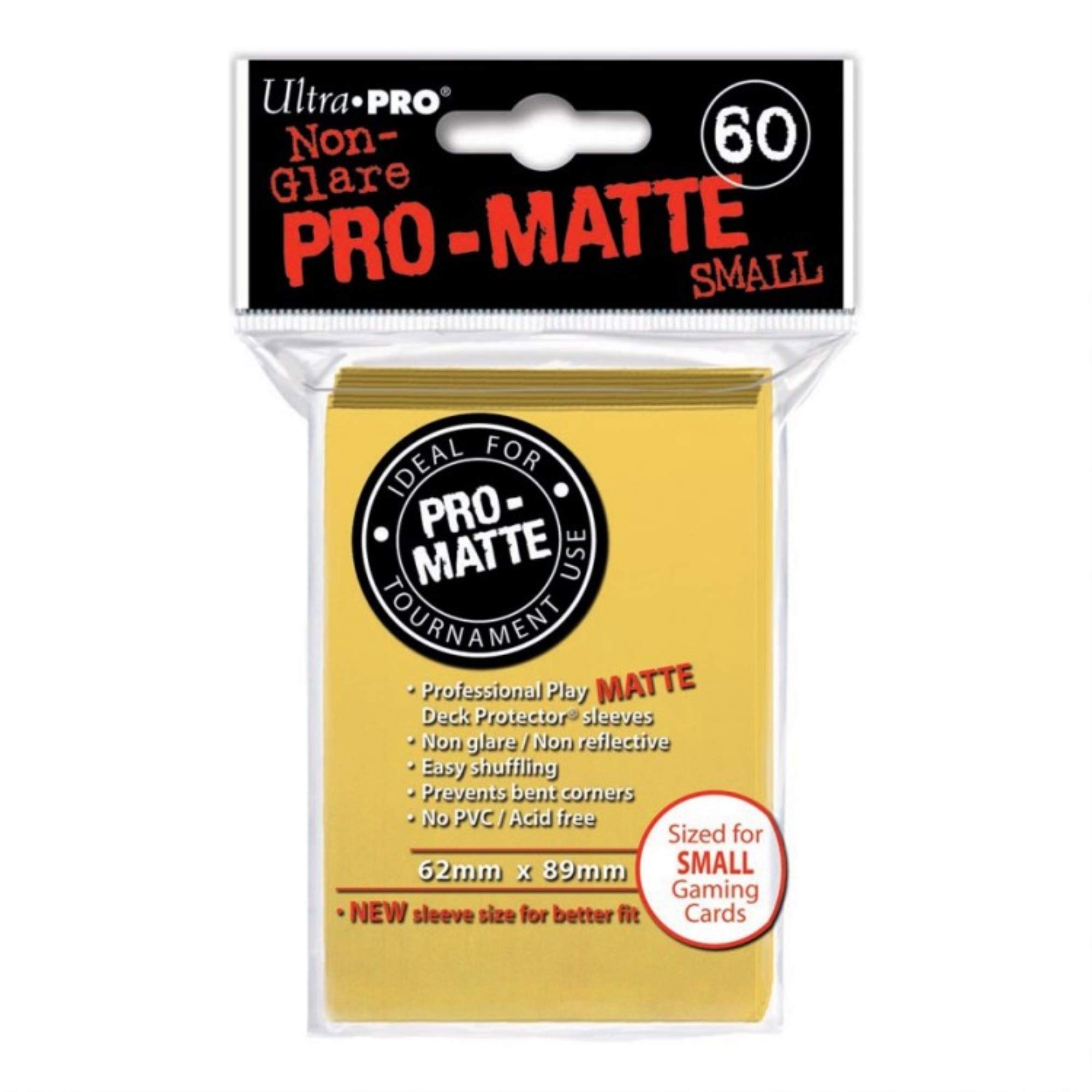 Ultra Pro 84268 "Pro Matte Small Sleeve (60-Piece)