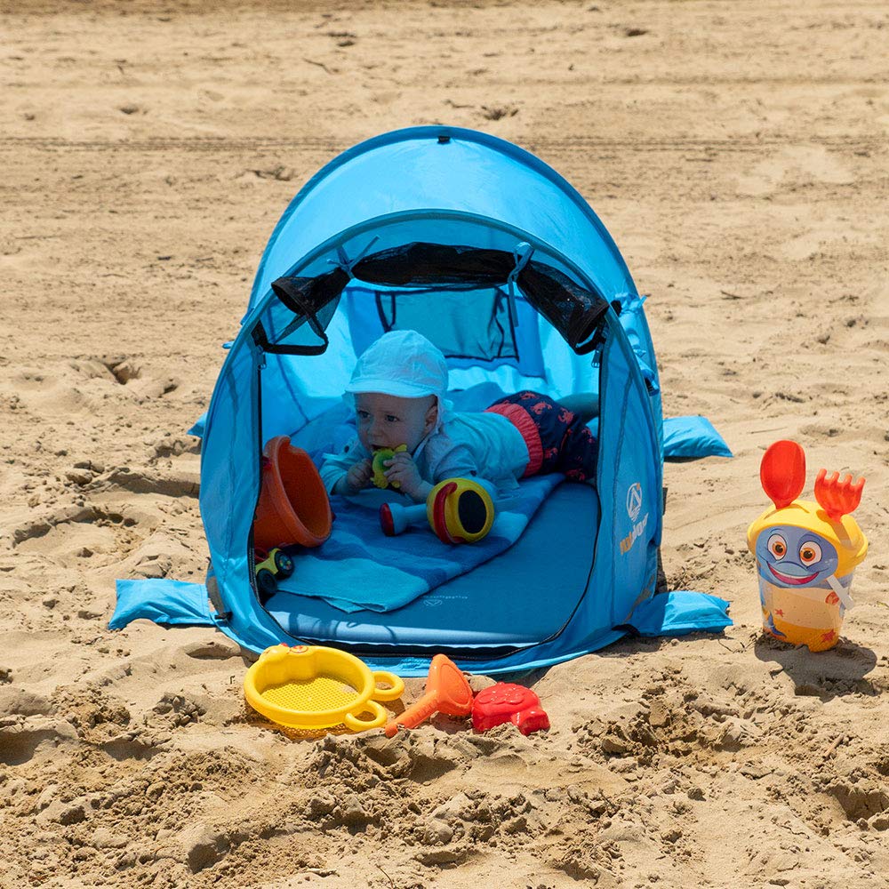 outdoorer Kinder-Isomatte Trek Bed S - ultraleichte selbstaufblasbare Isomatte für Kinder, Trekking-Matte mit kleinem Packmaß