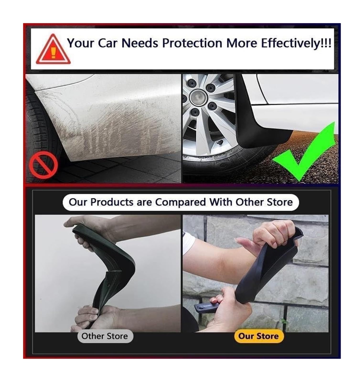 Per Explorer MK5 2011-2019 Paraspruzzi Anteriori Posteriori Parafanghi Per Pneumatici Accessori Per Protezioni Passaruota Parafanghi Anteriori E Posteriori