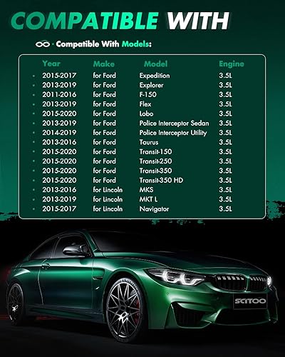 Vista 1487 de SCITOO 1 bobinas de encendido con 4 bujías de iridio para Chevrolet 2011-2015 Cruze 1.4L 2016 Cruze Limited 1.4L 2012-2020 Sonic 1.4L 2013-2021 Trax