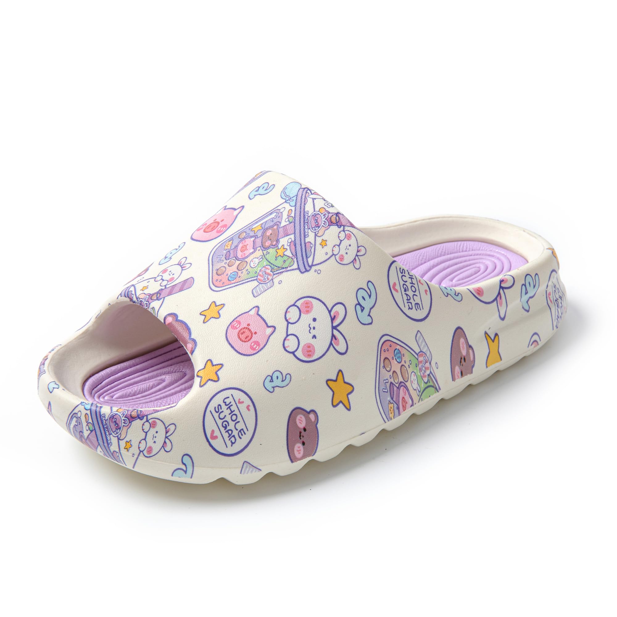 JOMIX Chanclas Niña Verano Chanclas Niño con Dibujos Chanclas Piscina Niña Chanclas Playa Niño Plantilla Ortopédica Mar Ducha Baño