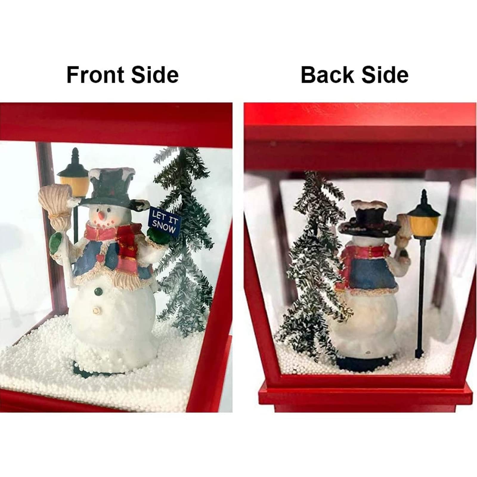 クリスマス スノードーム 雪だるま スノーイング スノードーム クリスマス 飾り 光る 動く まわる