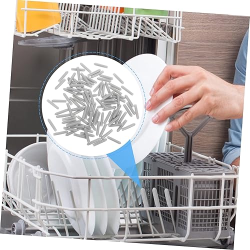 Miniatura 8 de Mobestech 100 tapas para lavavajillas, tapas para lavaplatos, tapas para rejilla de lavavajillas, tapas de alambre para lavavajillas, escurridor de