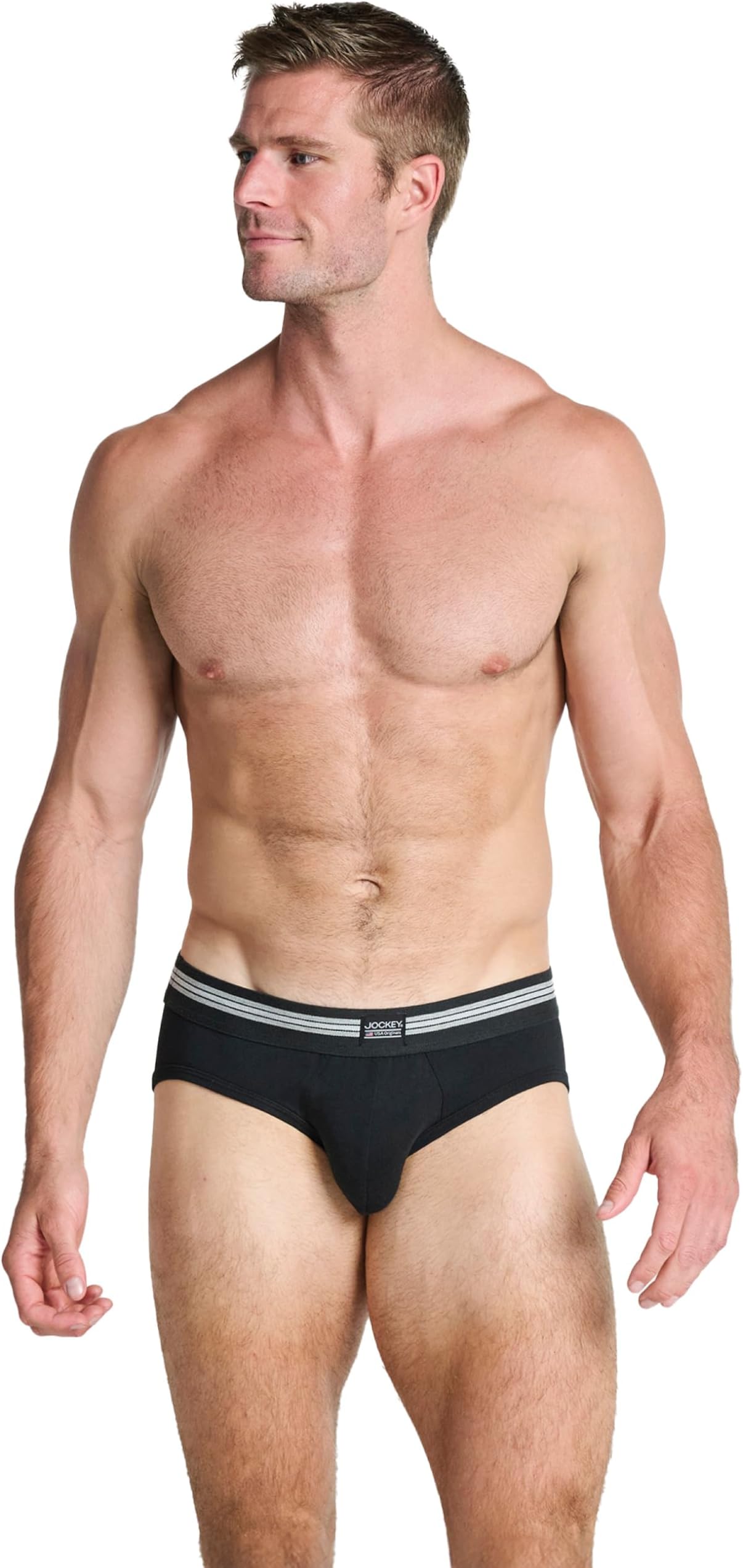 Men's Cotton Stretch Brief - 3 Pack