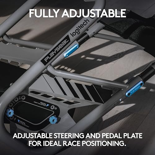 Playseat Trophy - Logitech G Edition Sim Racing Cockpit | Completamente Regolabile | Supporta Tutti i Volanti Direct Drive | Leggero e Robusto | Comfort assoluto | Similpelle con Materiale ActiFit - 6