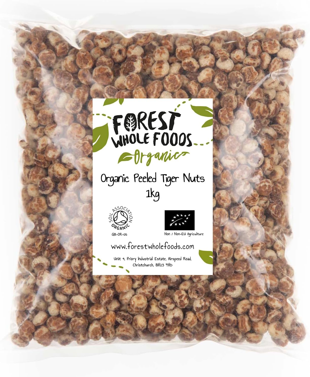 Organic Peeled Tiger Nuts (1kg)
