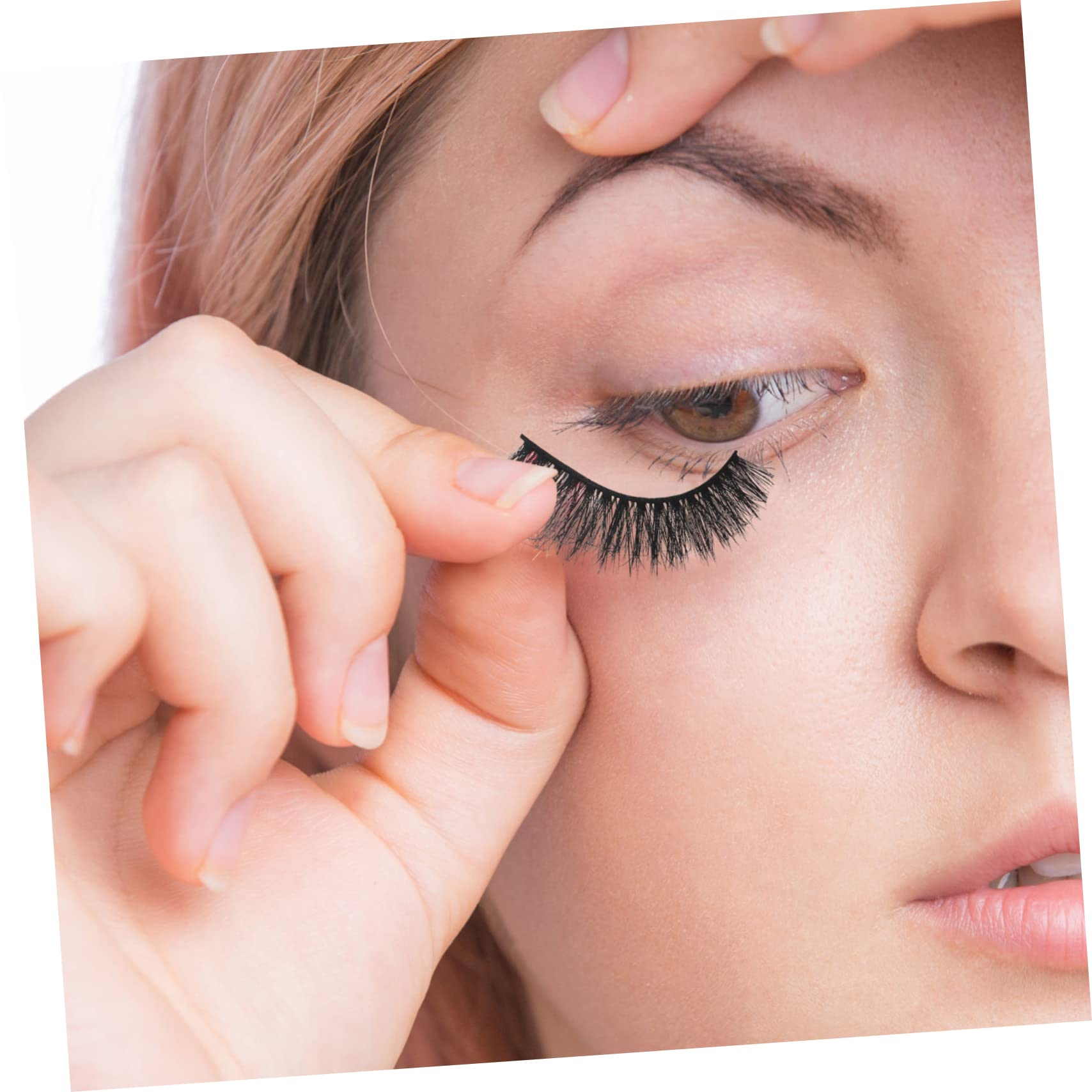 Baluue 25pares Pestañas Postizas Coloridas Para Cosplay y Maquillaje Largas y Ligeras Fáciles De Aplicar y Retirar Para Mujeres y