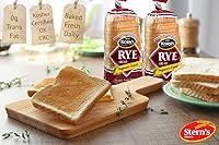 Vista 6 de Pan de centeno – Paquete de 2 – 32 onzas por pan Delicioso pan de sándwich Pan fresco Pan de centeno suave y ligero Sin lácteos ni nueces