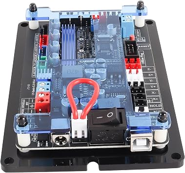 Qury GRBL Controller Control Board,CNC Engraving Machine Controller Board with Offline/300/500W Spindle USB for CNC Engraver