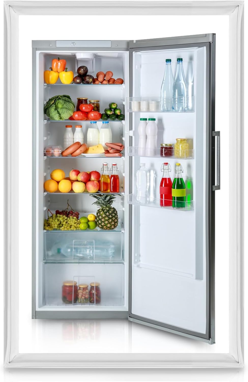 2025 New 5304507200 Refrigerator Door Gasket Replacement Part,Compatible for Crosley/Electrolux/Kenmore/Frigidaire/Gibson/Kelvinator/Tappan/White Westinghouse,Replaces 5304408631 5304507214