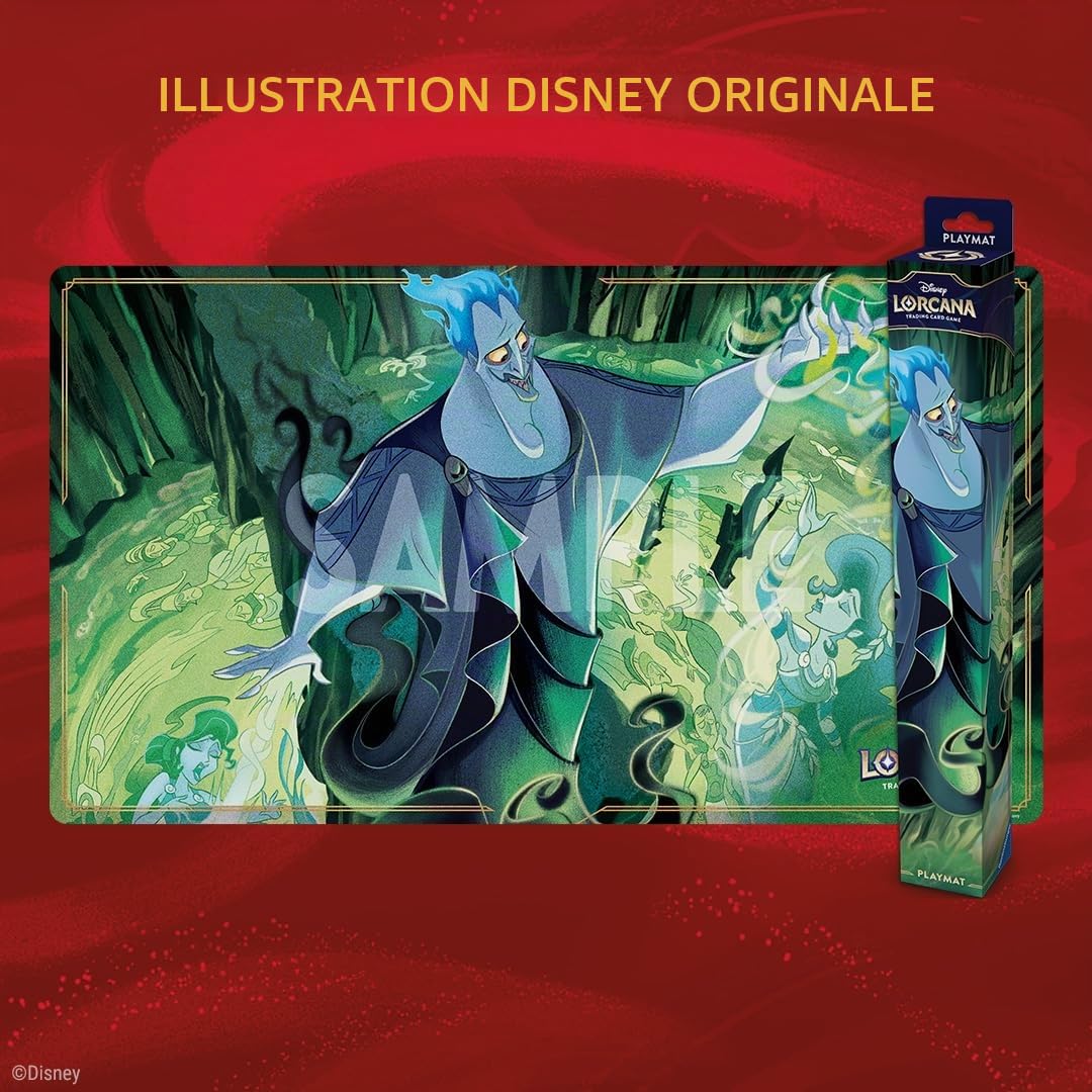 Ravensburger Disney Lorcana TCG Le Règne de Jafar Jeu de Cartes à Collectionner Tapis playmat Hades dès 8 Ans