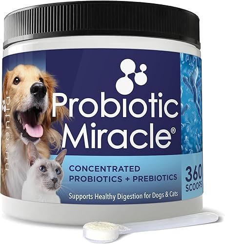 Probiotic milagro perro Probiotics para perros hasta 360porciones