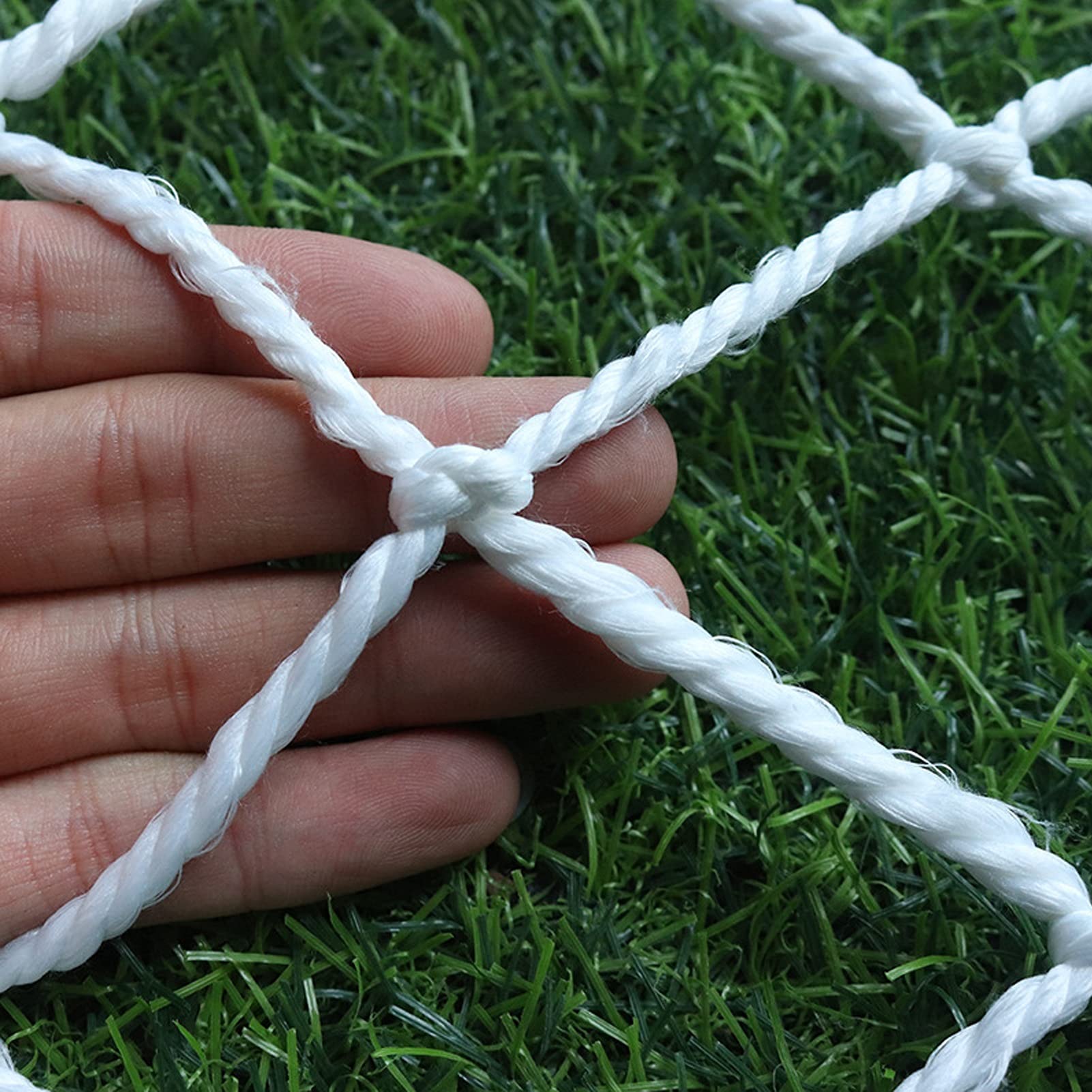 Rete da carico a Ragno Bianco per Uso automobilistico | Rete Intrecciata Resistente per Bambini e Adulti | Recinzioni protettive per Interni ed Esterni | Corda Versatile per reti da Giardino