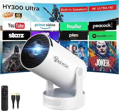 HY300 ULTRA 1080P Android Projector