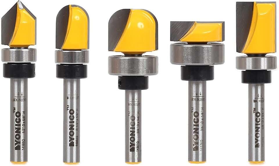 Amazon.com: bottom bearing router bit