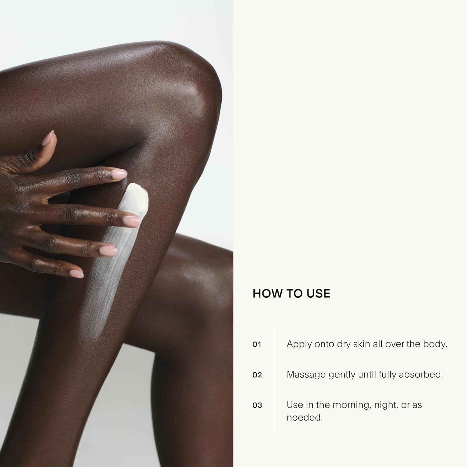 U Beauty The SUPER Body Hydrator - Mega-Dose Hyaluronic Acid Body Moisturizing Cream with Niacinamide and Squalane for Smooth, Bright, and Renewed-Looking Skin For Up To 48 Hours - 6.7 fl oz - Image 5