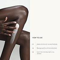 Vista 5 de U Beauty The SUPER Body Hydrator - Crema hidratante corporal de ácido hialurónico megadosis con niacinamida y escualano para una piel suave