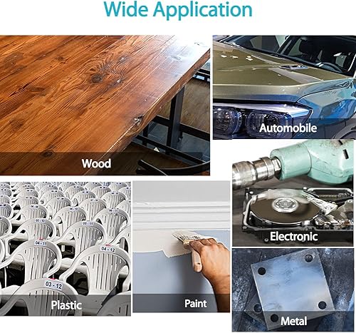 Miniatura 7 de Hojas de lijado de grano 120 para lijadoras de ratón Black and Decker, 50 piezas de papel de lija de 12 agujeros con gancho y bucle, papel de lija