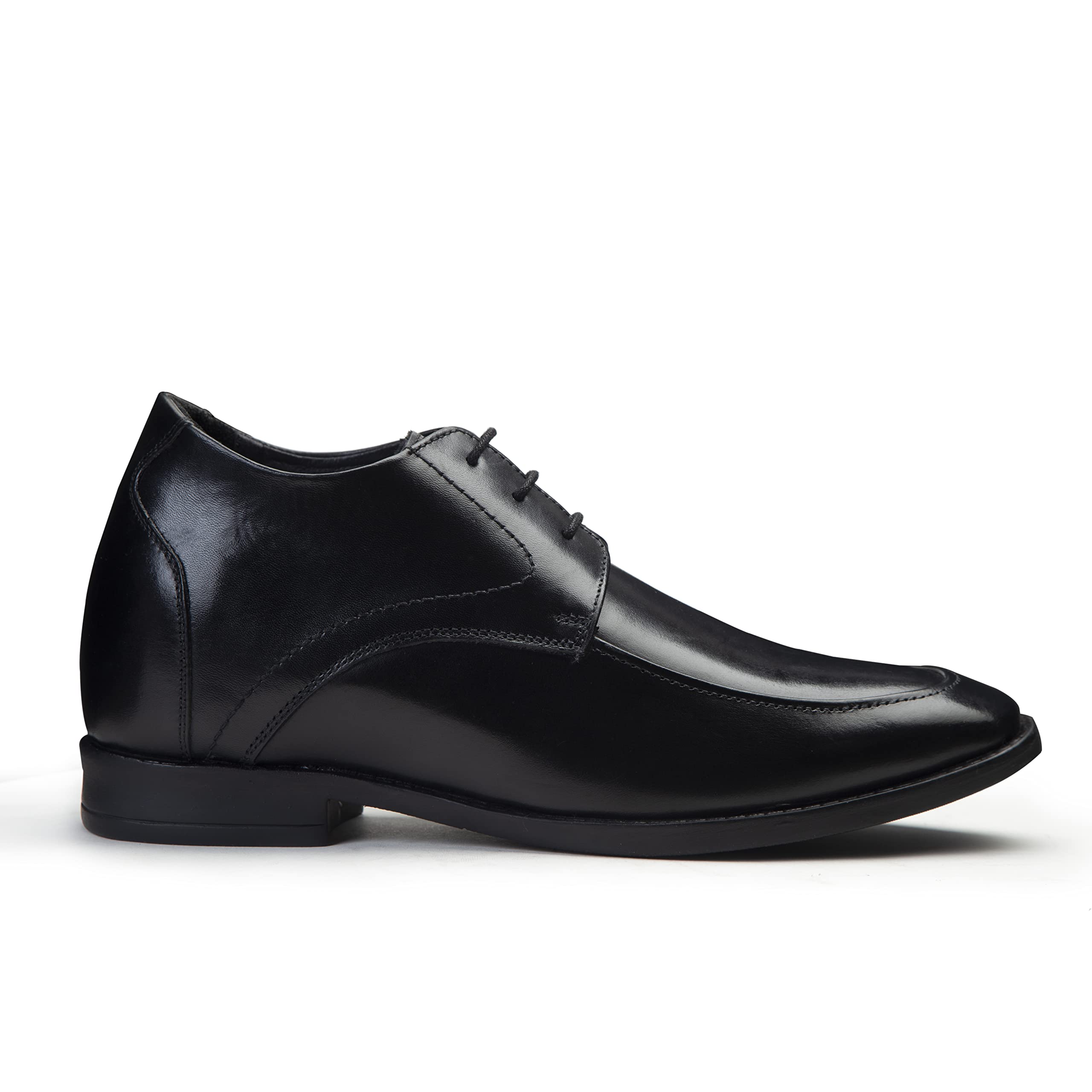 Celby Black Formal Oxford Height Increasing Leather Shoes for Men (Oxfords, Numeric_7_Point_5) Stylish, Comfortable, and Durable Footwear for Everyday Wear (B0C3MFHSMK) Amazon Price History, Amazon Price Tracker