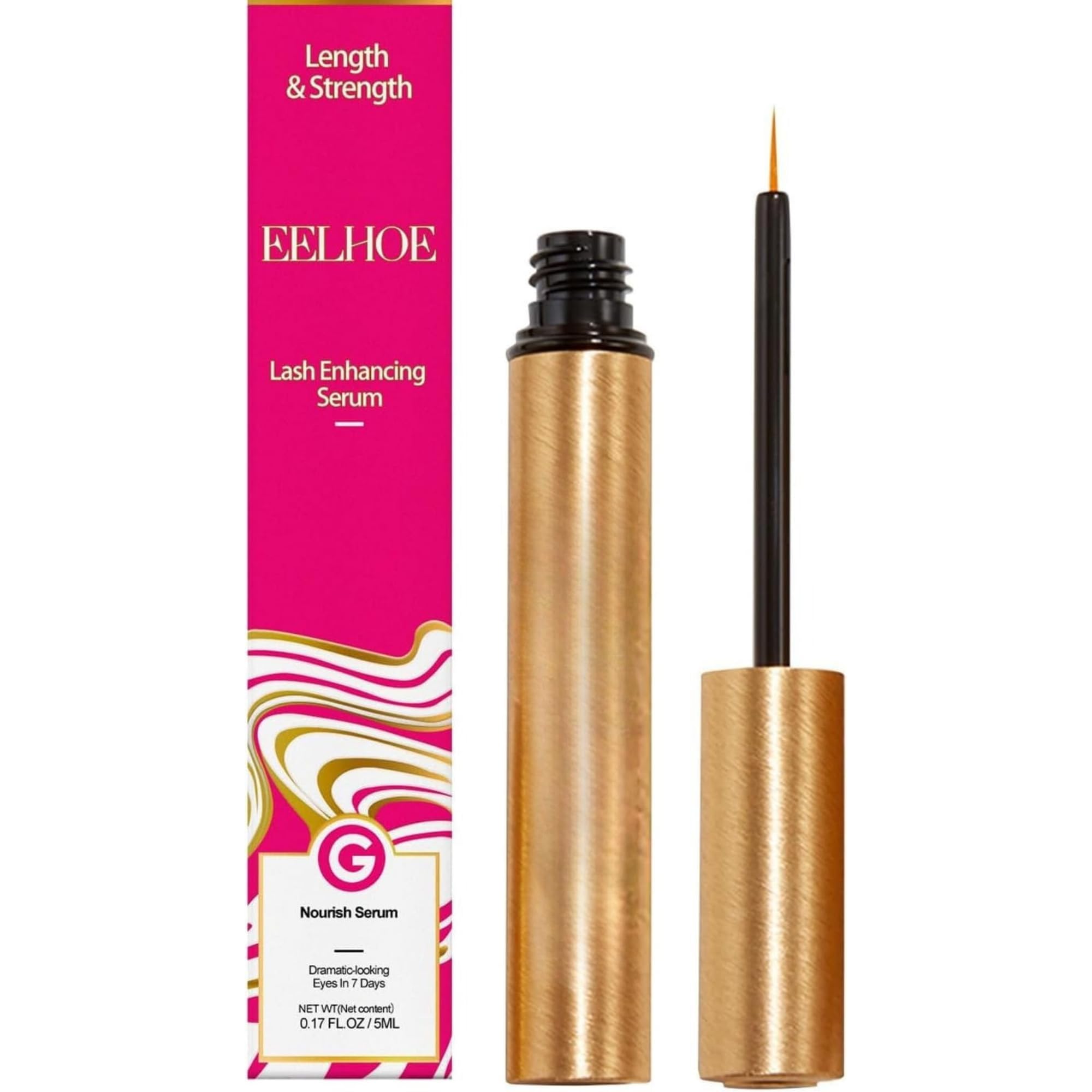 ETVIEIO Lash Growth Serum for Eyelash & Brow | Natural Eyelash Serum for Longer & Fuller Lashes | Gentle, Vegan, Cruelty-Free Lash Enhancer for Sensitive Eyes-image-43