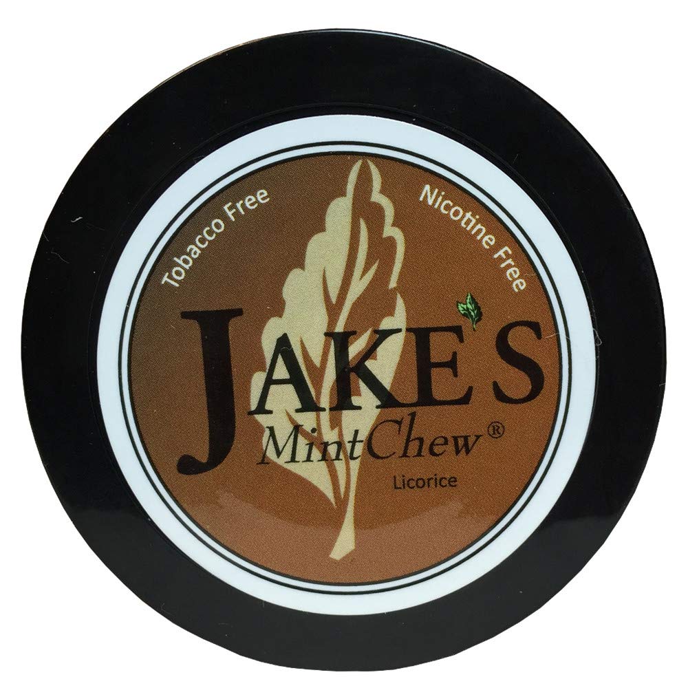 Amazon.com: Jake's Mint Chew - Licorice - 5 pack - Tobacco & Nicotine Free!  : Health & Household