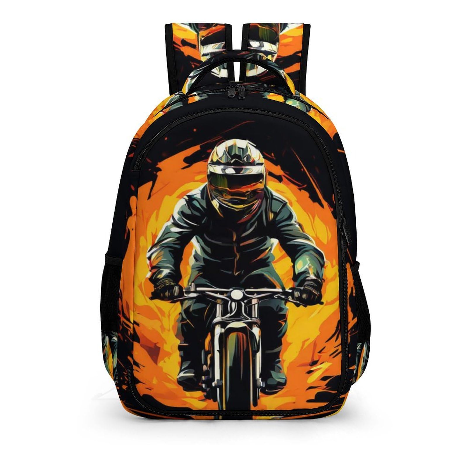 Mochilas Mochila Escolar Para Niños Mochila Escolar Motocicletas Mochilas Escolares De Bicicleta De Montaña Impresos En 3D Para Niños Estudiantes De Primaria Y Secundaria