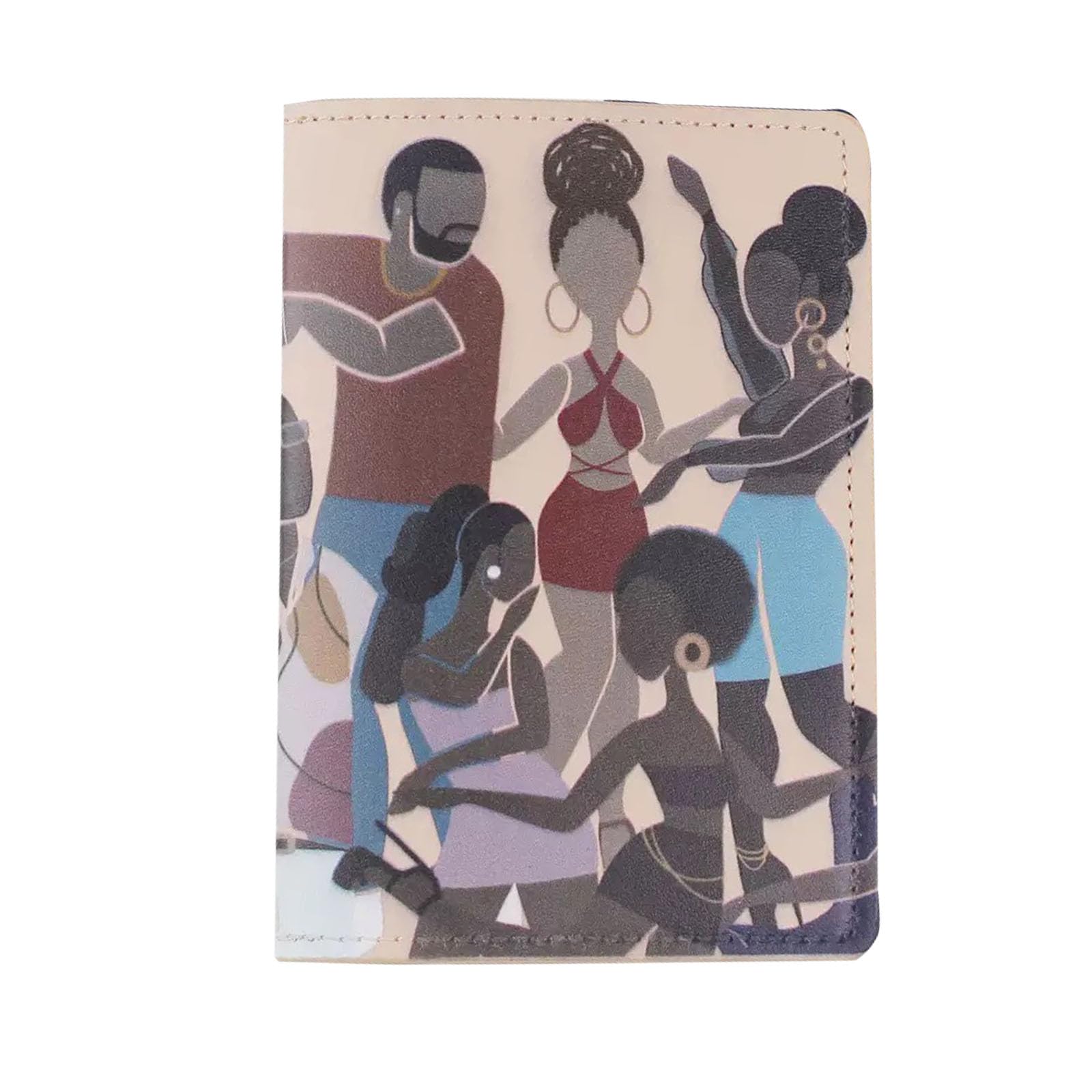 Passport Cover for Kids, Women and Men,Travel Documents Organizer Protecto,Travel Passport Holder,Passport Holder Cover Travel Wallet, white, dance, Cute-image-14