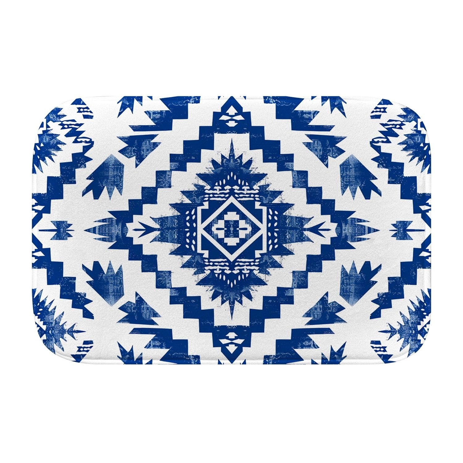 Tapis de bain bohème pour une sortie de douche chaleureuse et moderne