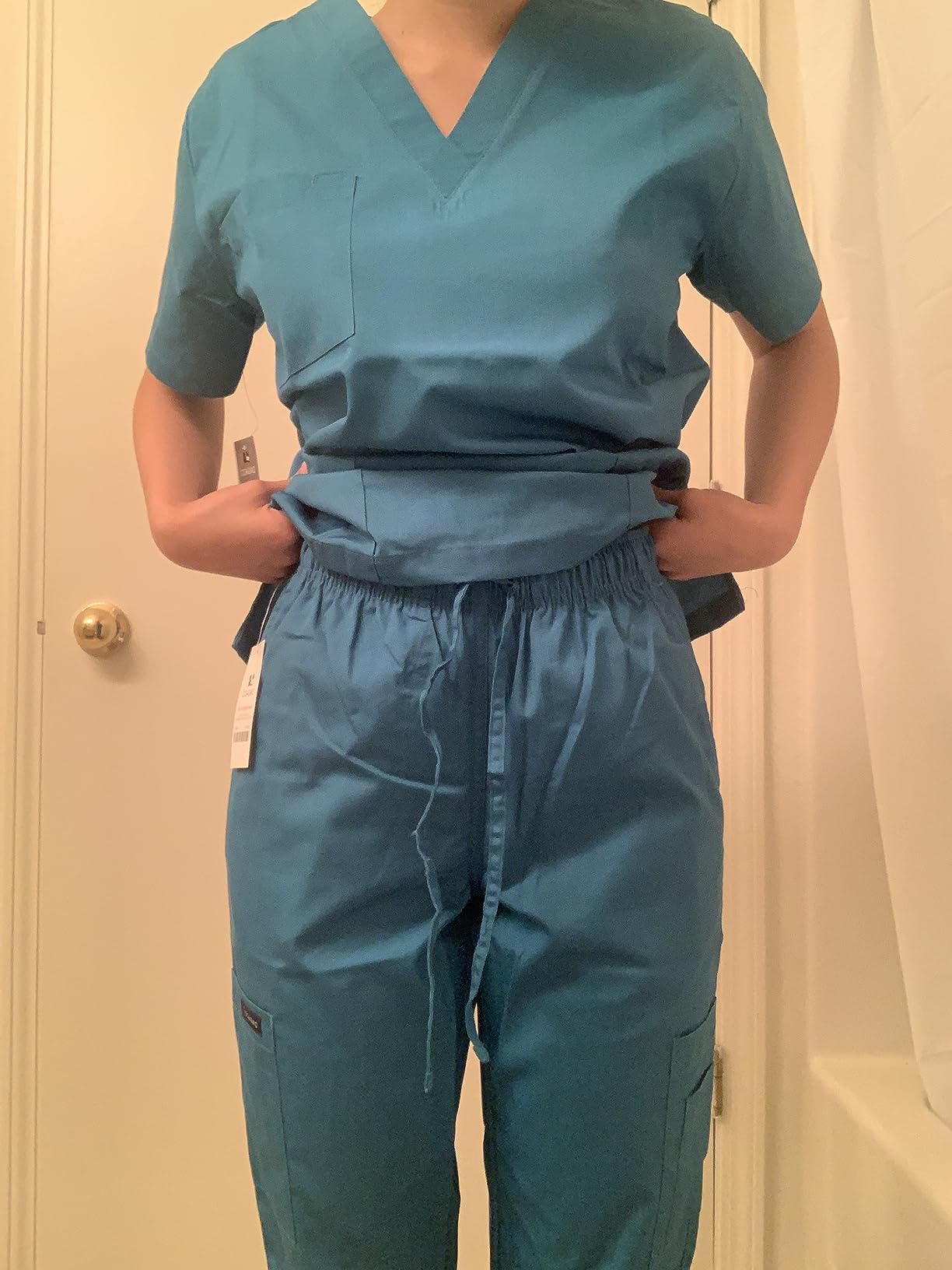 5/mo Finance Dagacci Scrubs Medical Uniform Women and Man Scrubs Set