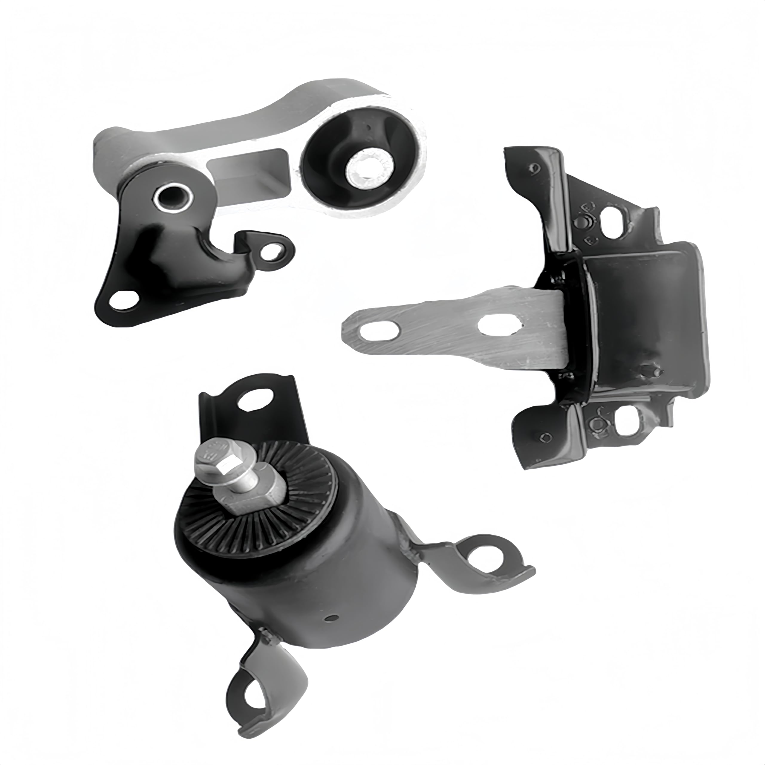 3Pcs Engine Motor Transmission Mount Kit Compatible with Fiesta 2011 2012 2013 2014 2015 2016 L4 1.6L for Manual Transmission Replacement for A5566 A5507 A5515 3253 3193 3259