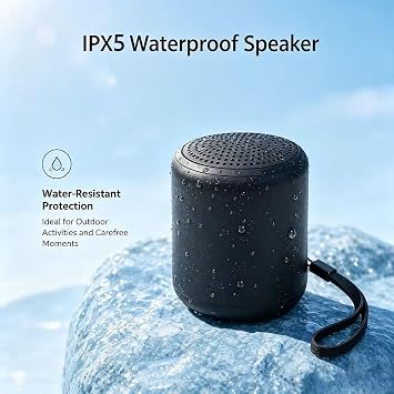 Bluetooth Speaker, Mini Portable Wireless Bluetooth 5.3 Speaker,IPX7