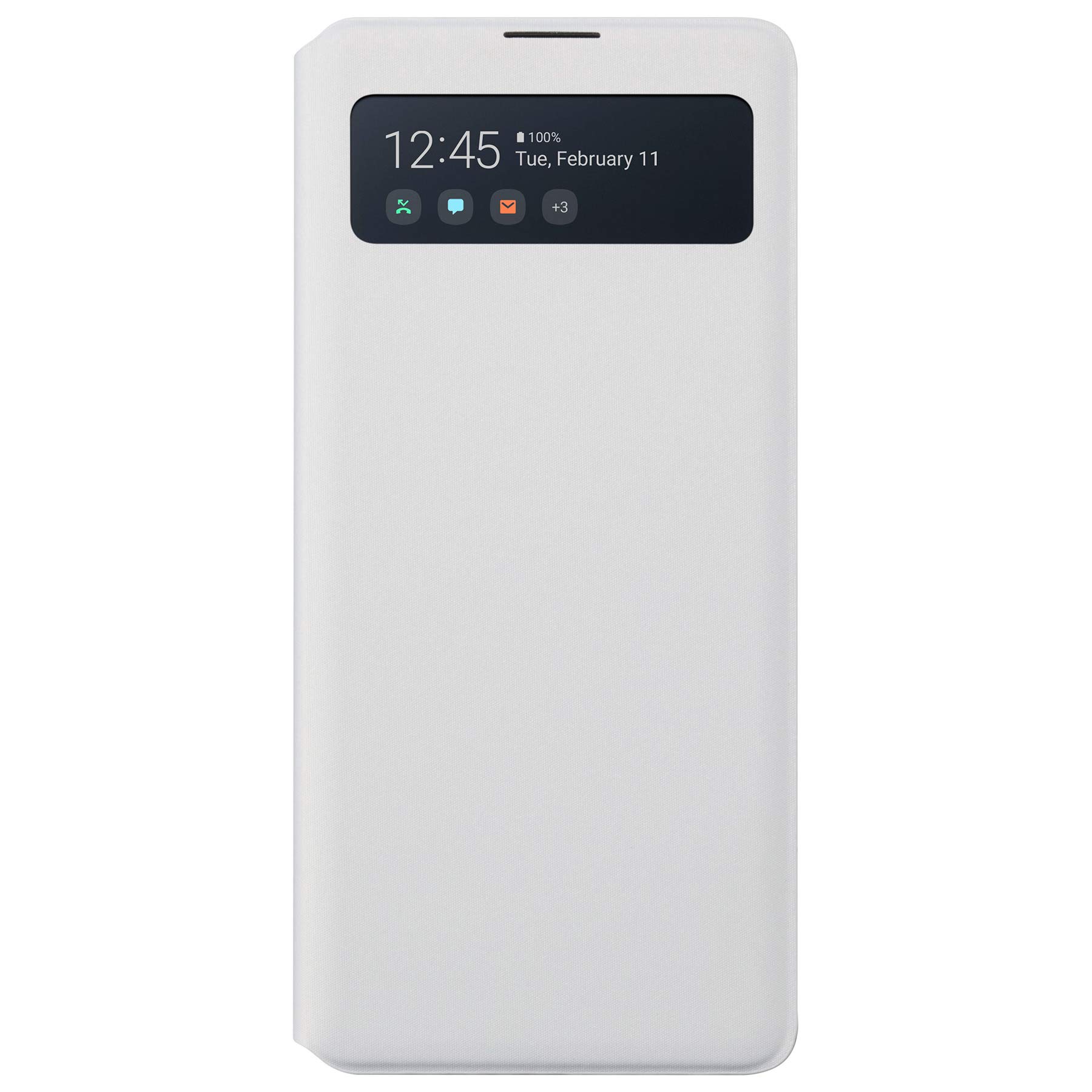 Amazon.co.jp: Galaxy A51 SMART S View Wallet Cover/ホワイトEF