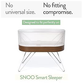 Bassinet Fitted Sheets Compatible with SNOO Happiest Baby Oval Bassinet - Snuggly Soft 100% Jersey Cotton - Light + Dark Sage Green - 2 Pack