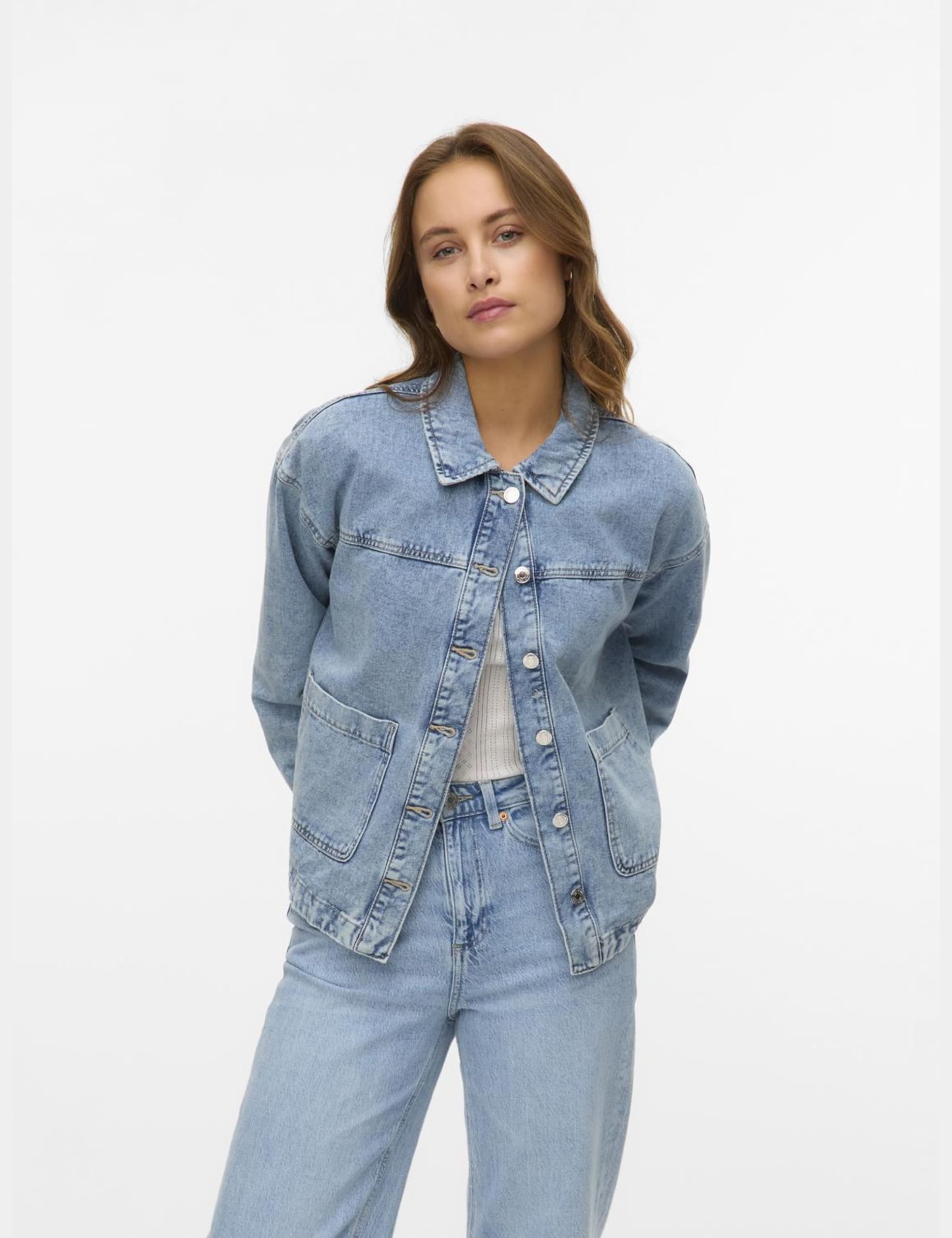 VERO MODA Female Hemdjacke VMJAMIE Jeansjacke | Shacket