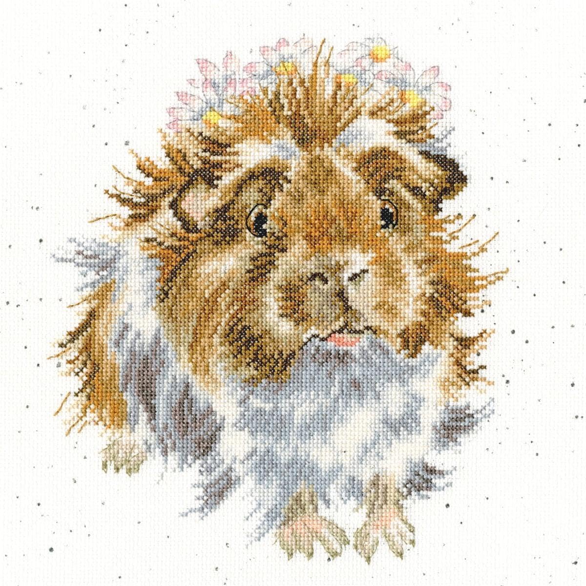 Bothy Threads Cross Stitch Kit - Grinny Pig