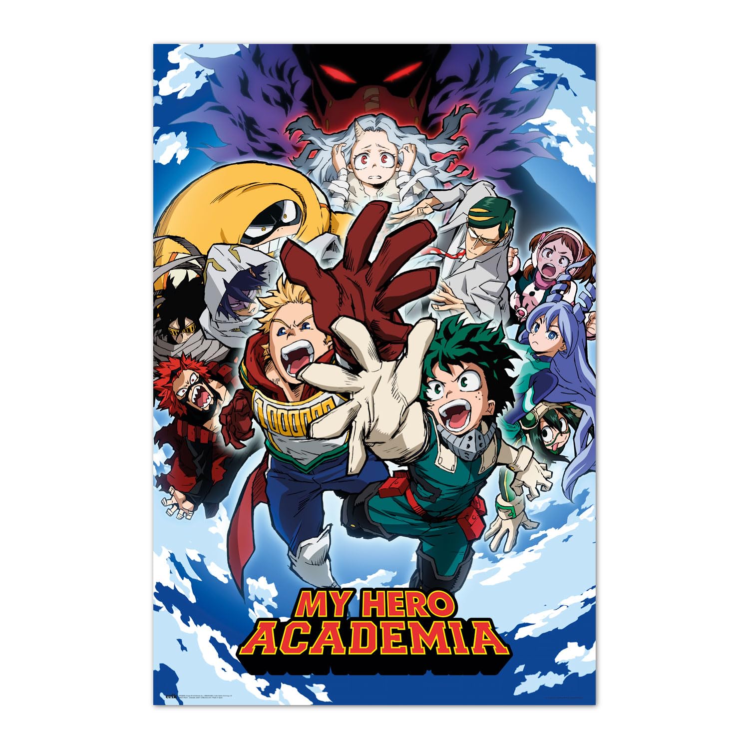 My Hero Academia Poster Large 61x91.5 cm | 24x36 inch Manga Anime