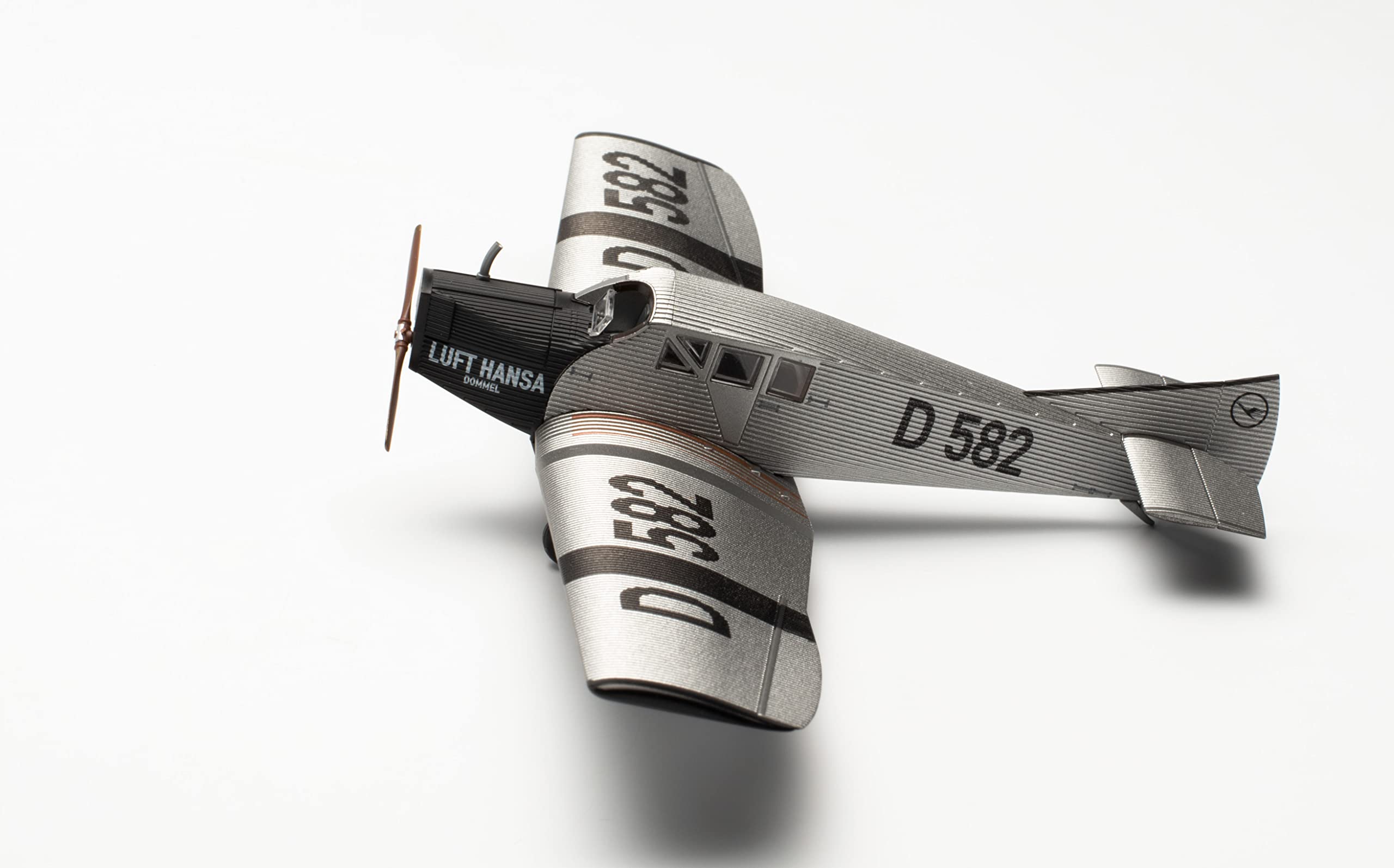 Deutsche Luft Hansa Junkers F.13 – D-582 “Dommel” Modell Flugzeug Miniaturmodelle Kleinmodell Sammlerstück Detailgetreu